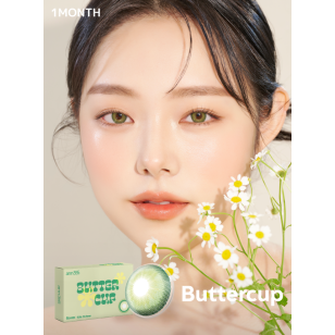  Ann365 1month – Butter Cup Green椿日綠 月拋 2片裝